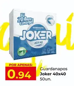 Miranda Supermercados Guardanapos Joker 40x40 50un. promoção