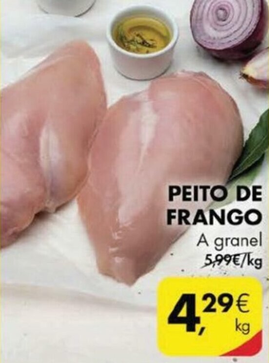 Pingo Doce Peito de Frango promoção