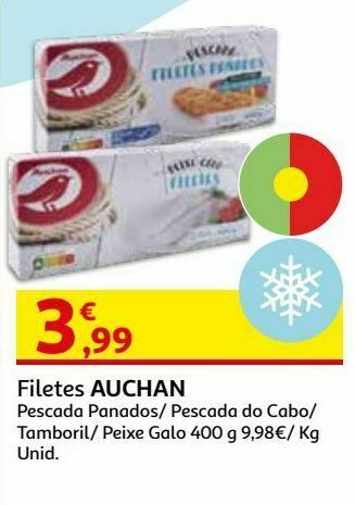 Filetes pescada msc auchan
