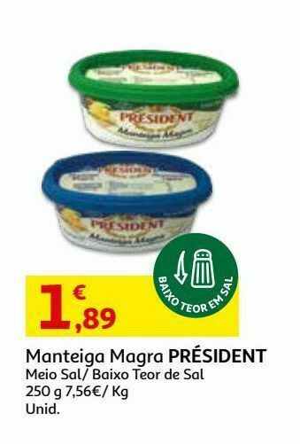 Manteiga magra president