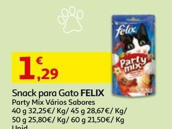 Snack gato party mix felix