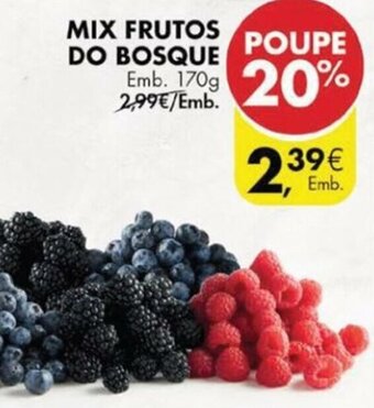 Pingo Doce Mix Frutos do Bosque 170g promoção