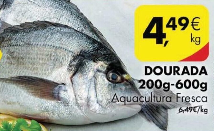 Pingo Doce Dourada 200g-600g promoção