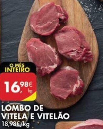 Lombo de Vitela e Vitelão