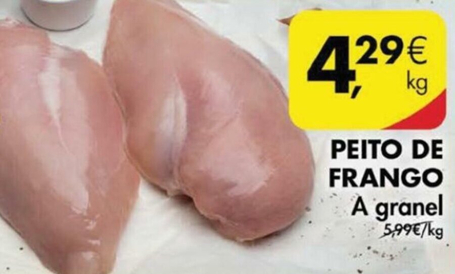 Pingo Doce Peito de Frango promoção