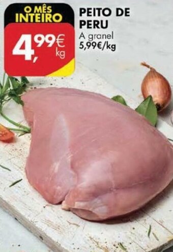 Pingo Doce Peito de Peru promoção