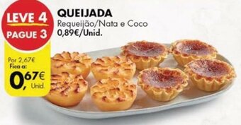 Pingo Doce Queijada Requeijão/Nata e Coco promoção