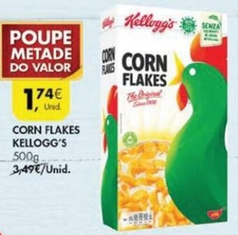 Pingo Doce Corn Flakes Kelogg's 500g promoção