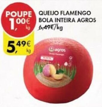 Pingo Doce Queijo Flamengo Bola Inteira Agros promoção