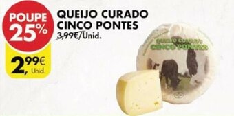 Pingo Doce Queijo Curado Cinco Pontes promoção