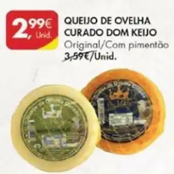 Queijo de Ovelha Curado Dom Keijo Original/com Pimentão