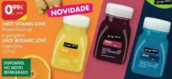 Pingo Doce Shot Vitamin Love/Shot Botanic Love 125ml promoção