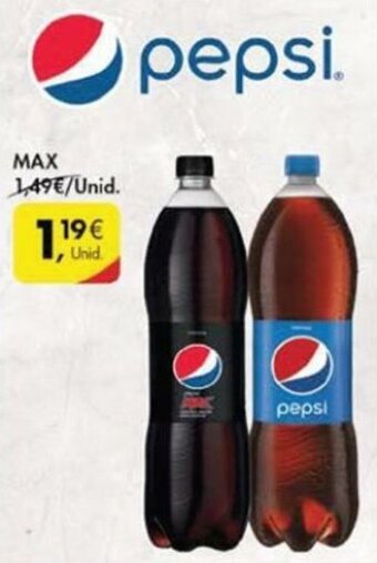 Pingo Doce Pepsi Max 1.75lt promoção