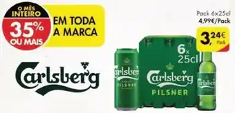 Carlsberg Pilsner 6x25cl