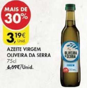 Pingo Doce Azeite Virgem Oliveira da Serra 75cl promoção