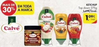 Pingo Doce Calvé Ketchup Top Down 275g promoção