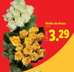 Lidl Molho de Rosas promoção