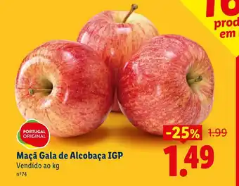 Lidl Maçã Gala de Alcobaça IGP promoção