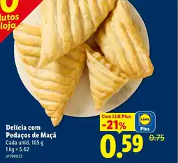 Lidl Delícia com Pedaços de Maçã promoção