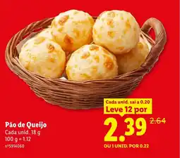 Lidl Pão de Queijo Cada promoção