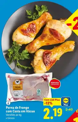 Lidl Perna de Frango com Costa em Vácuo promoção