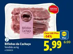Lidl Bifinhos do Cachaço promoção