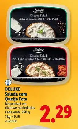 Lidl DELUXE Salada com Queijo Feta promoção