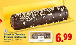 Lidl Salame de Chocolate Premium com Bolacha promoção