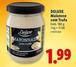 Lidl DELUXE Maionese com Trufa promoção