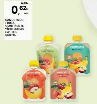 Polpa de frutas continente