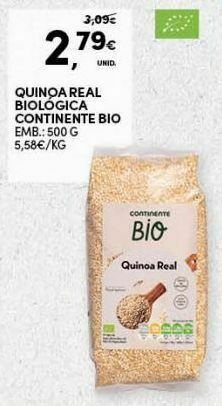 Continente Quinoa promoção