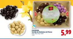 Lidl FAVORINA Sortido de Amêndoas da Páscoa promoção