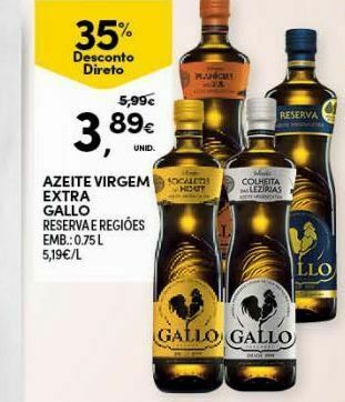 Azeite virgem gallo