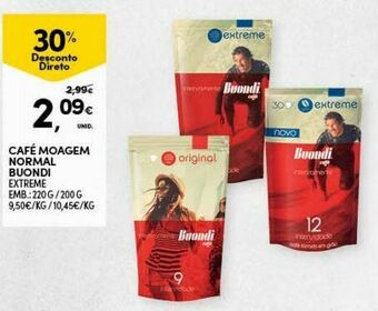 Continente Café buondi promoção