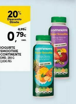 Iogurte continente