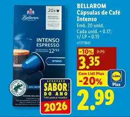 Lidl BELLAROM Cápsulas de Café Intenso promoção