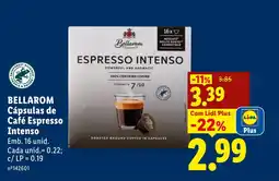 Lidl BELLAROM Cápsulas de Café Espresso Intenso promoção