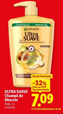 Lidl ULTRA SUAVE Champô de Abacate promoção
