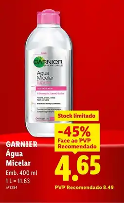 Lidl GARNIER Água Micelar promoção