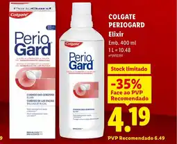 Lidl COLGATE PERIOGARD Elixir promoção