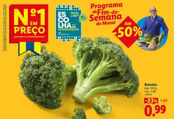 Lidl Brócolos promoção