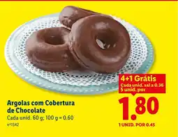 Lidl Argolas com Cobertura de Chocolate promoção