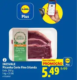 Lidl INISVALE Picanha Corte Fino Irlanda promoção