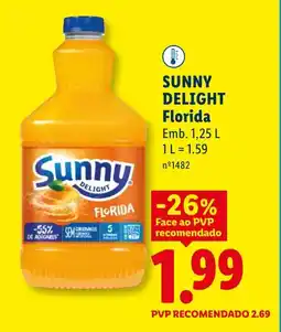 Lidl SUNNY DELIGHT Florida promoção