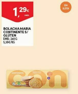 Biscoito e bolacha continente