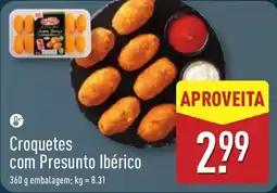 ALDI Croquetes com Presunto Ibérico promoção