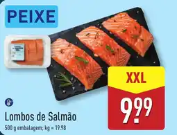 ALDI Lombos de Salmão XXL promoção