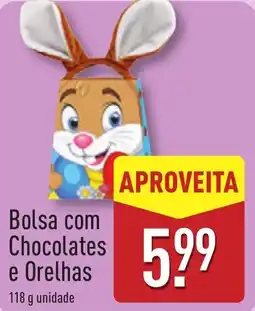 ALDI Bolsa com Chocolates e Orelhas promoção