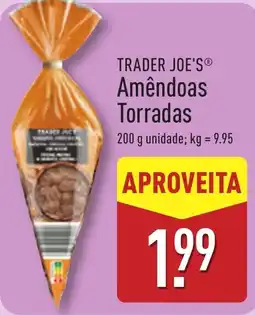 ALDI TRADER JOE'S Amêndoas Torradas promoção