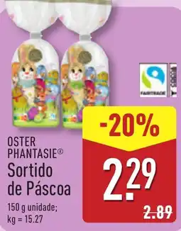 ALDI OSTER PHANTASIE Sortido de Páscoa promoção